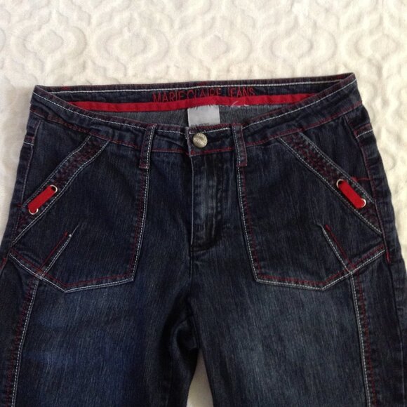 Marie Claire Crop Jeans size 5 - Picture 4 of 6